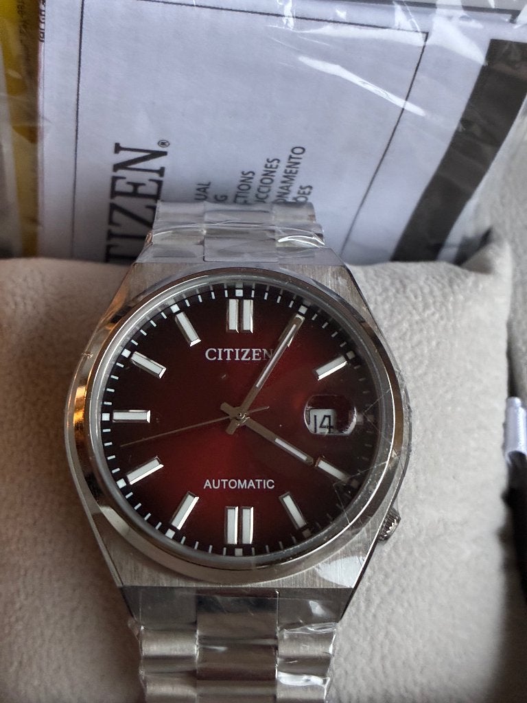 Citizen Tsuyosa rood, Staal, Staal, Verzenden, Nieuw