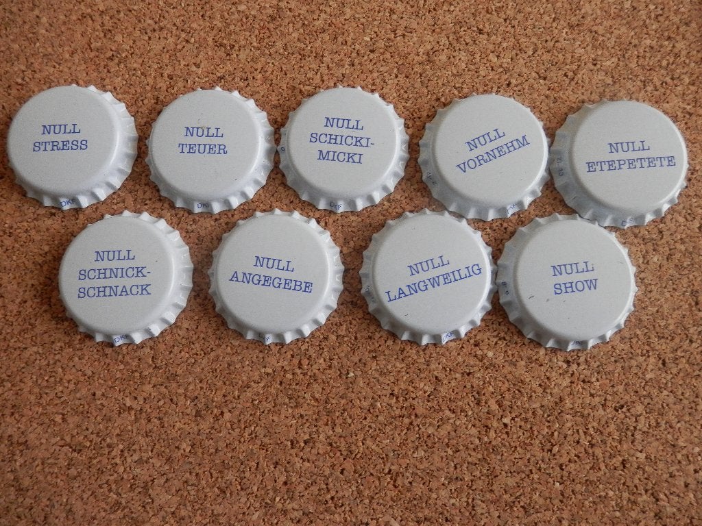 18 kroonkurken serie compleet Oettinger 2015 bier, Ophalen of Verzenden, Zo goed als nieuw, Overige typen, Overige merken