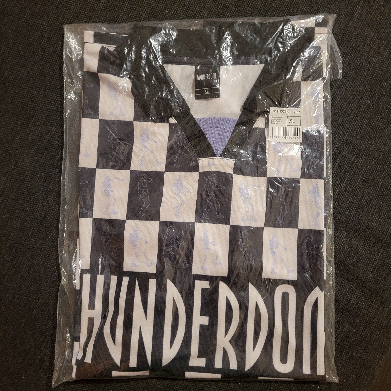 Thunderdome Soccer shirt XL - Nieuw, Thunderdome, Zwart, Ophalen of Verzenden, Maat 56/58 (XL)