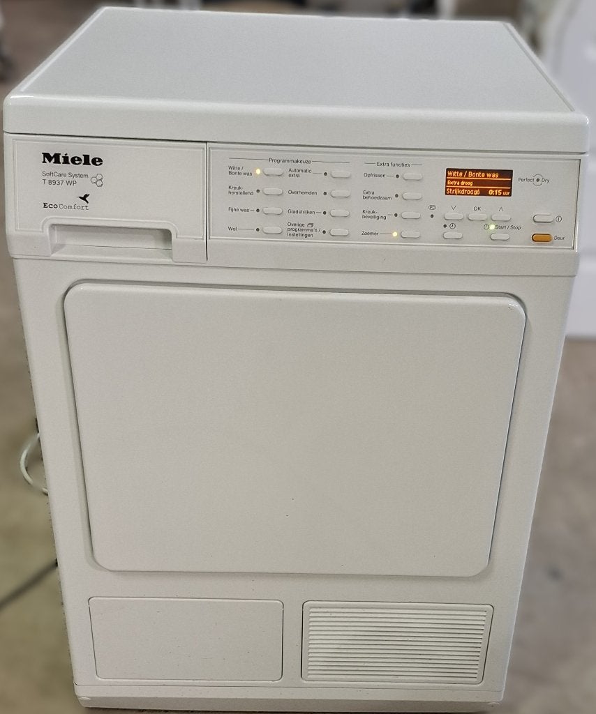 Zeer nette Miele A++ Warmtepompdroger bezorging 25 km, Witgoed en Apparatuur, Wasdrogers, Zo goed als nieuw, Overige typen, Voorlader