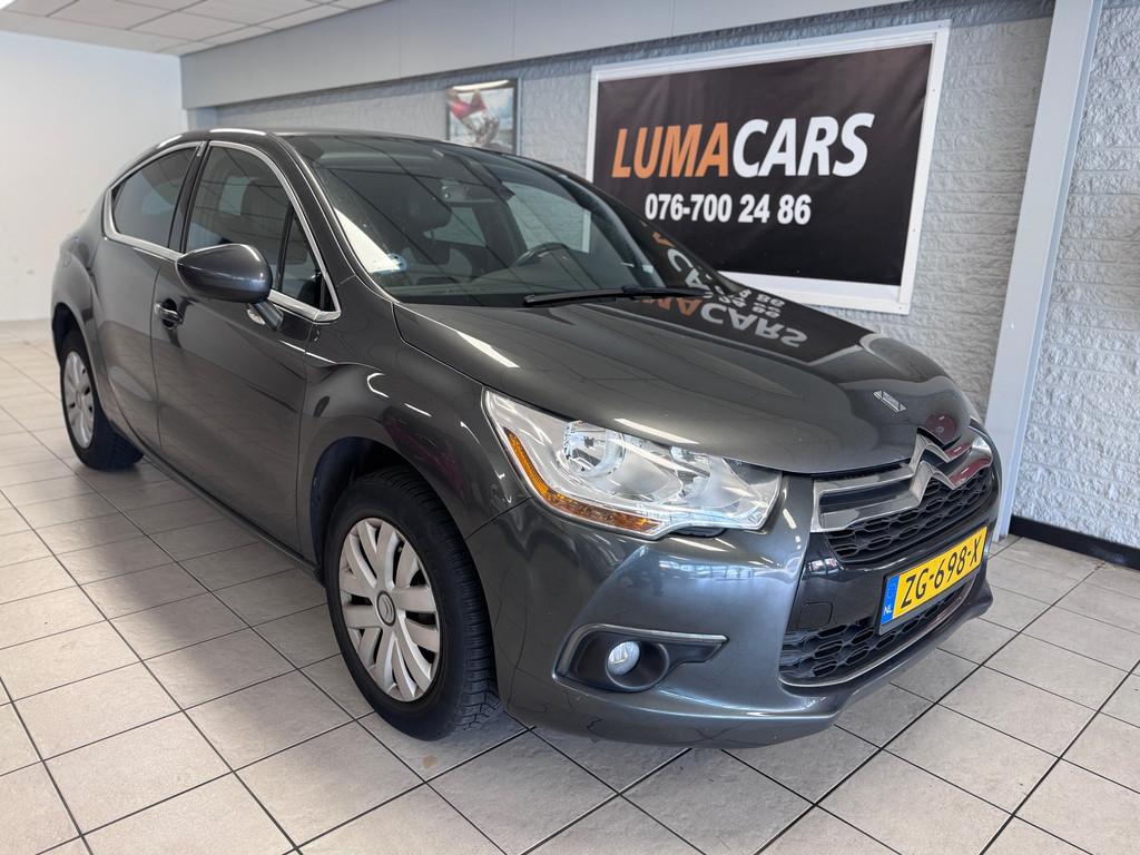 Citroen DS4 1.6 VTi So Chic| 5 deurs |Airco |Apk aanwezig, Gebruikt, 4 cilinders, Leder en Stof, Bedrijf
