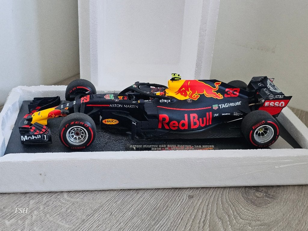 RB14, Max Verstappen # 33, GP Australie 2018. Zie info., Ophalen of Verzenden, Zo goed als nieuw, Auto, MiniChamps