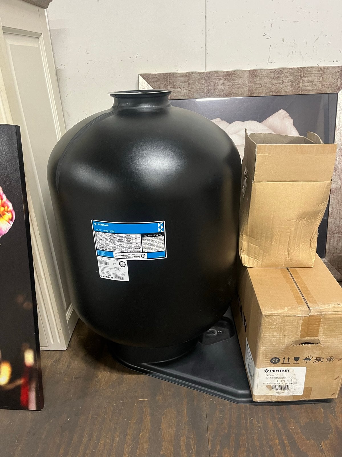 Nieuwe Pentair zandfilter 12 m3/uur voor zwembad, Minder dan 80 cm, Overige typen, Rond, Nieuw