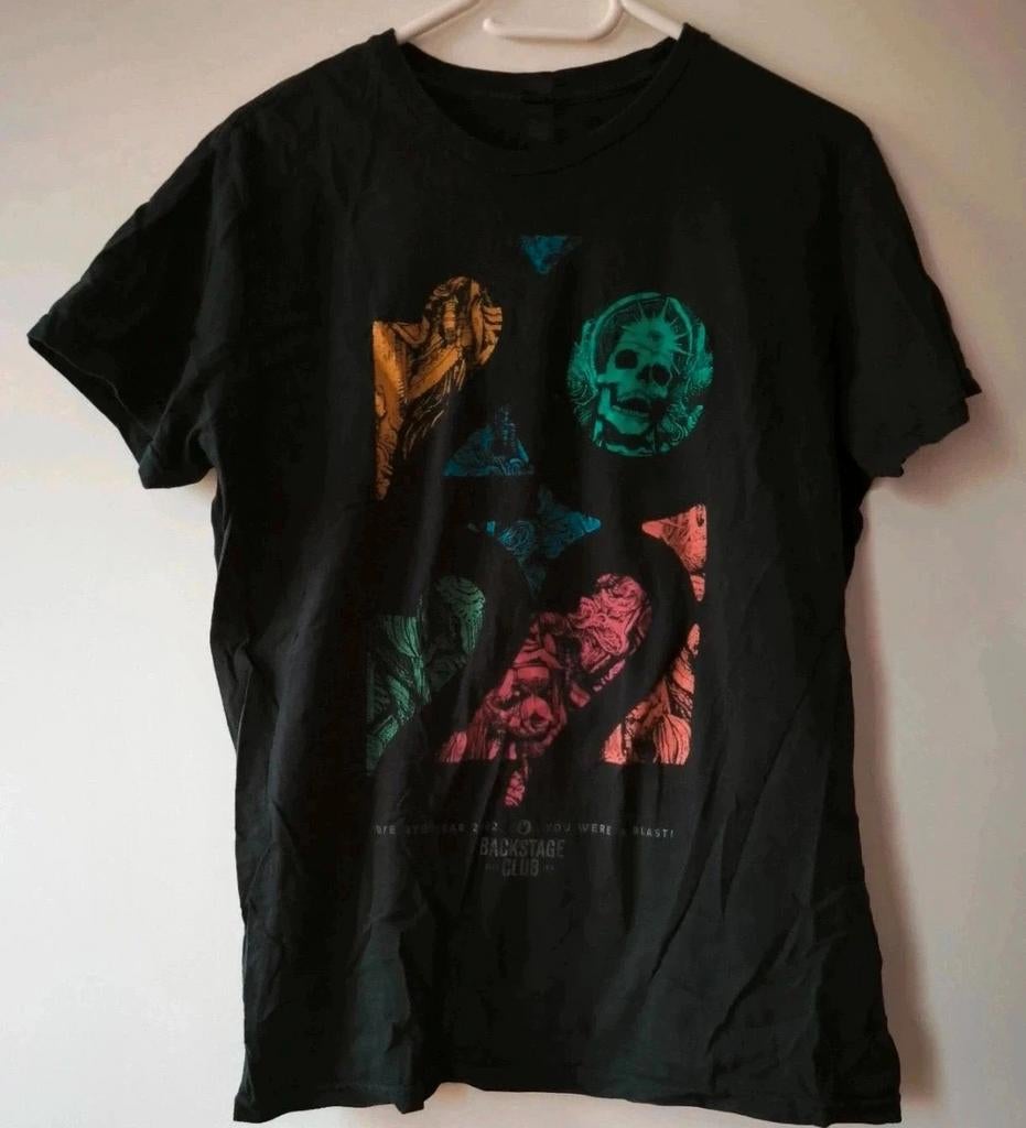 T-shirt - XXL - EMP - Backstage Club 2022, Zwart, Maat 46/48 (XL) of groter, Ophalen of Verzenden, Korte mouw