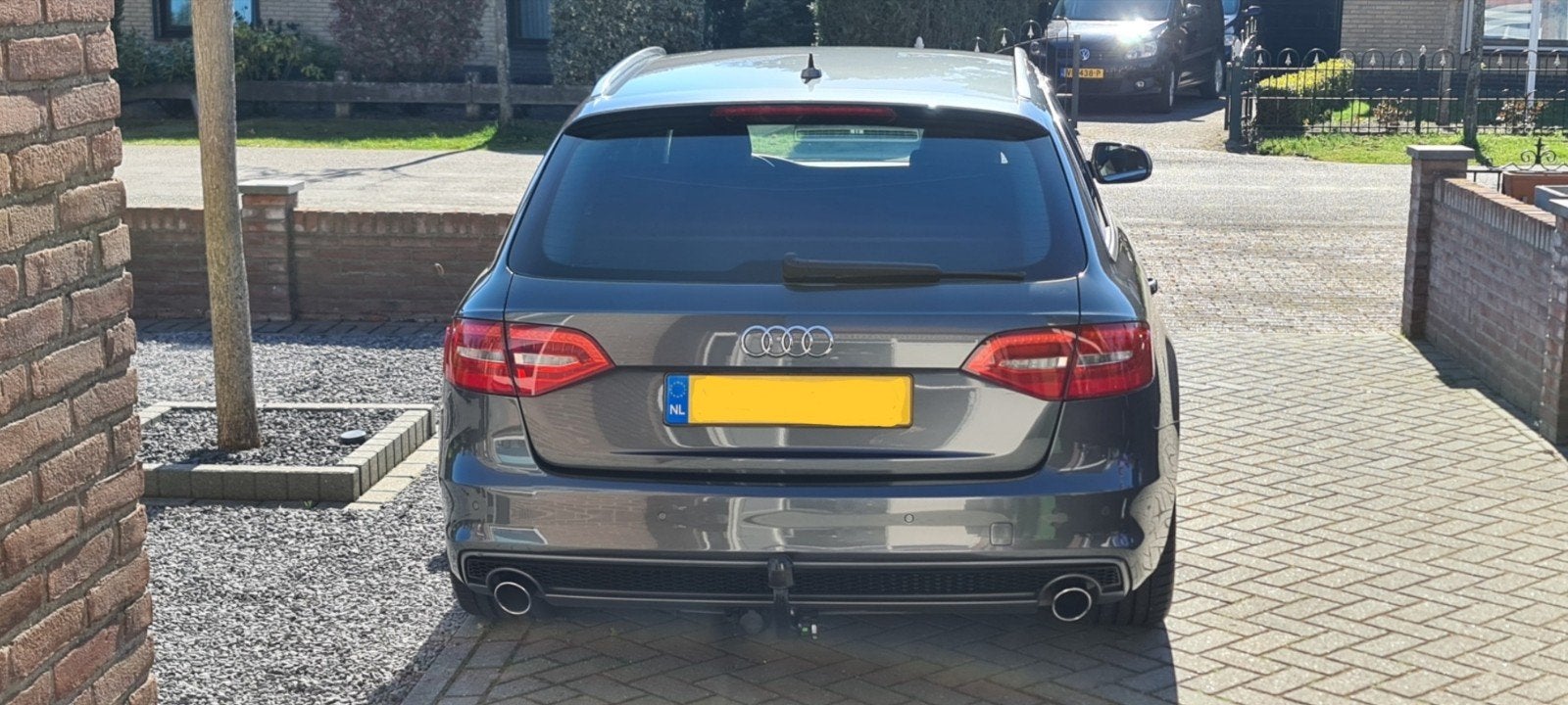 S-line diffuser Audi A4 B8.5 met einddempers, Ophalen, Audi