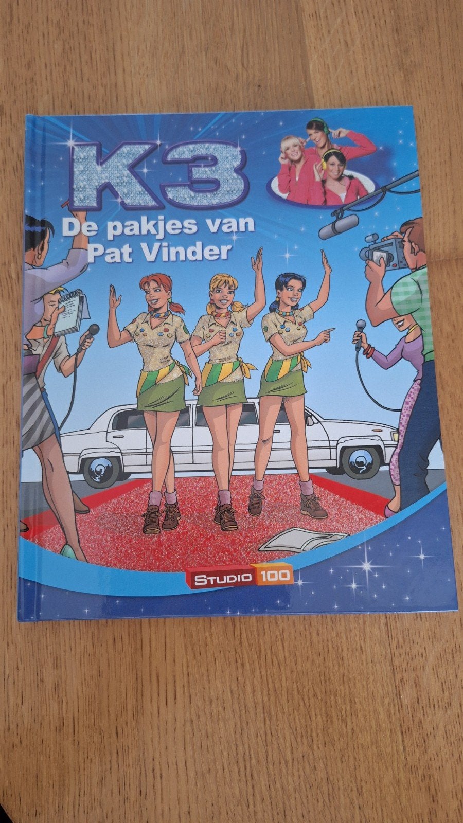 K3: De pakjes van Pat Vinder - Studio 100 Boek, Ophalen of Verzenden, Nieuw, Studio 100, Fictie algemeen