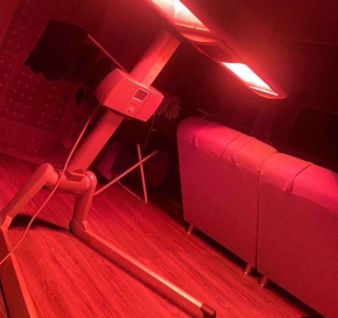 PHILIPS Innergize solarium met infrarood en zonnebank, Witgoed en Apparatuur, Zonnebanken en Gezichtsbruiners, Ophalen, Gebruikt
