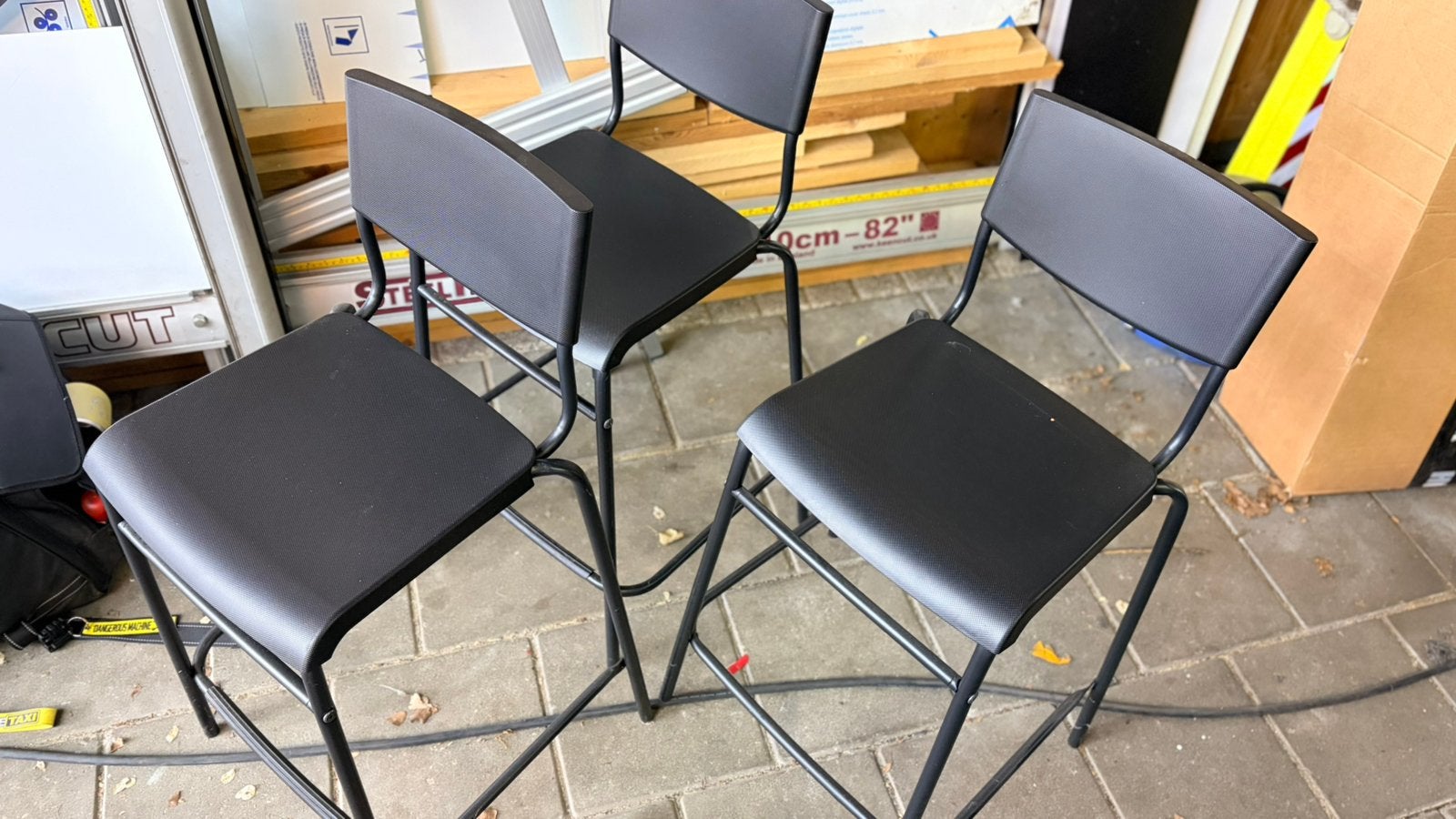 3 Ikea krukjes, Ophalen, Zo goed als nieuw, Hout