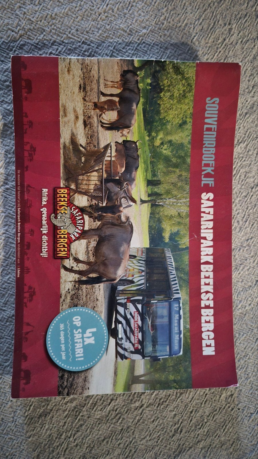 Oud souvenirboekje Safaripark Beekse Bergen, Beekse bergen, Ophalen of Verzenden, Zo goed als nieuw, Catalogus