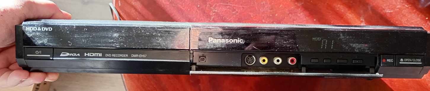 Panasonic DMR-EH57 DVD Recorder met HDD, Gebruikt, Panasonic, Met harddisk, Dvd-recorder