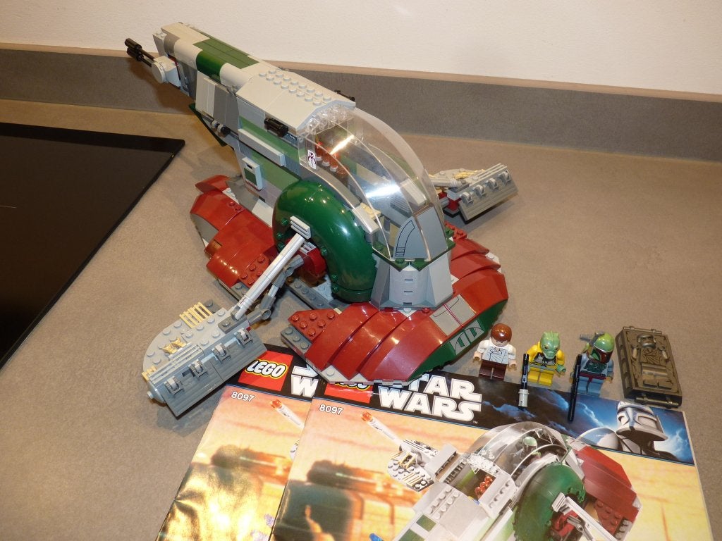 LEGO Star Wars set 8097 – Slave I, Gebruikt, Star Wars, Lego, Ophalen of Verzenden