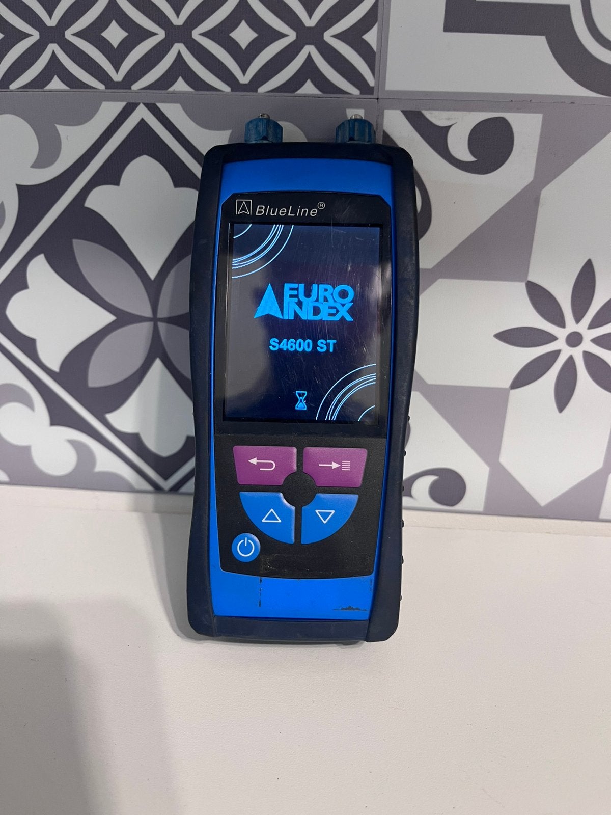 Euro-Index BlueLine S4600 ST Drukmeter Gekalibreerd, Doe-het-zelf en Verbouw, Meetapparatuur, Ophalen, Gebruikt