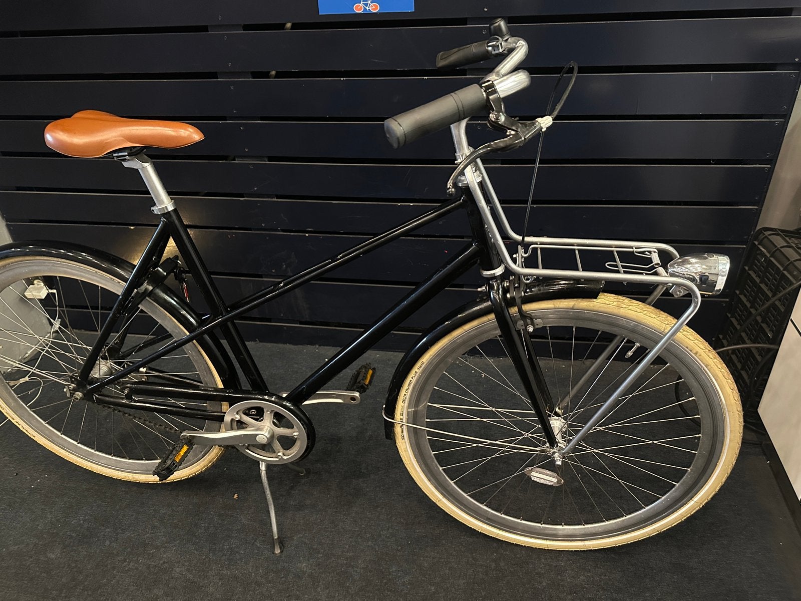 Net veloretti terugtrap rem 53cm + garantie / gazelle / trek, Ophalen, Terugtraprem, 53 tot 56 cm, Handrem