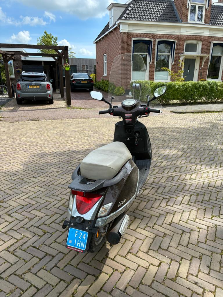 Iico Florence Scooter - 9458 km, Ophalen, Gebruikt, Maximaal 45 km/u, Benzine
