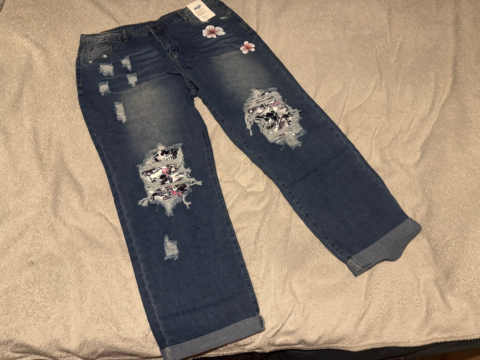 AQiP Dames Jeans - Nieuw met labels - Maat 3XL, Kleding | Dames, Ophalen of Verzenden, Nieuw, Blauw, Overige jeansmaten