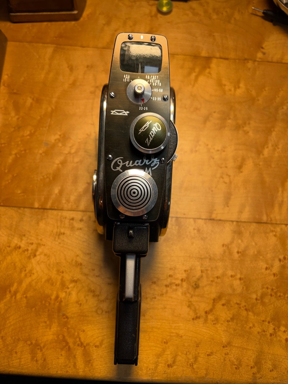 Unieke Quarz-M Amateur Cine Camera USSR., Ophalen of Verzenden, Zo goed als nieuw, Compact, Overige Merken