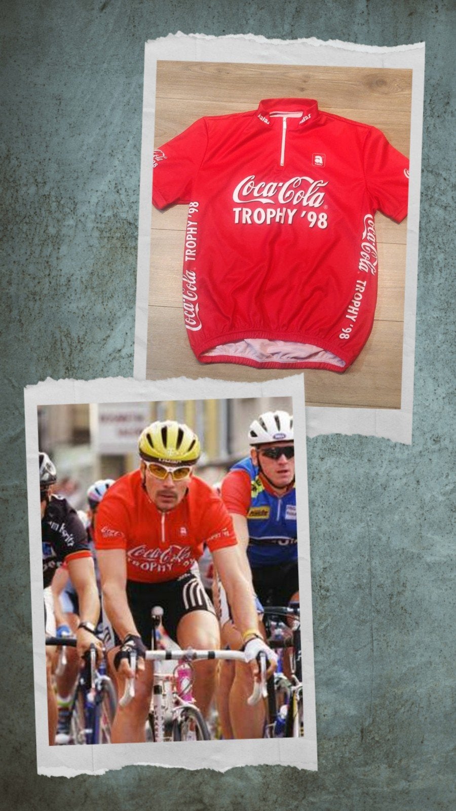 Wielershirt Coca Cola Trophy Zabel, Ophalen of Verzenden, Zo goed als nieuw, Kleding