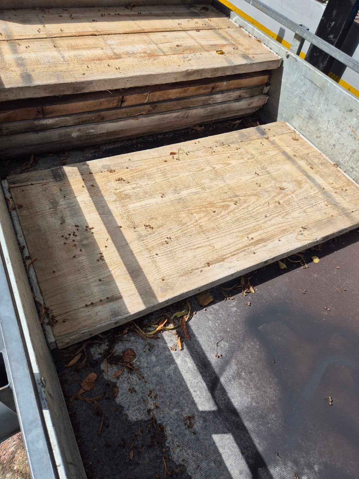steenschotten, Ophalen, Overige materialen