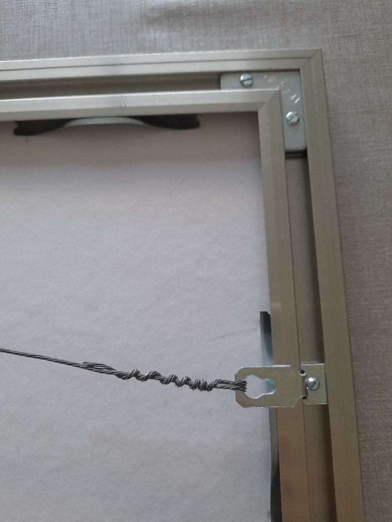 Fotolijst met passe-partout, Gebruikt, Ophalen of Verzenden, 67 cm, Fotolijst