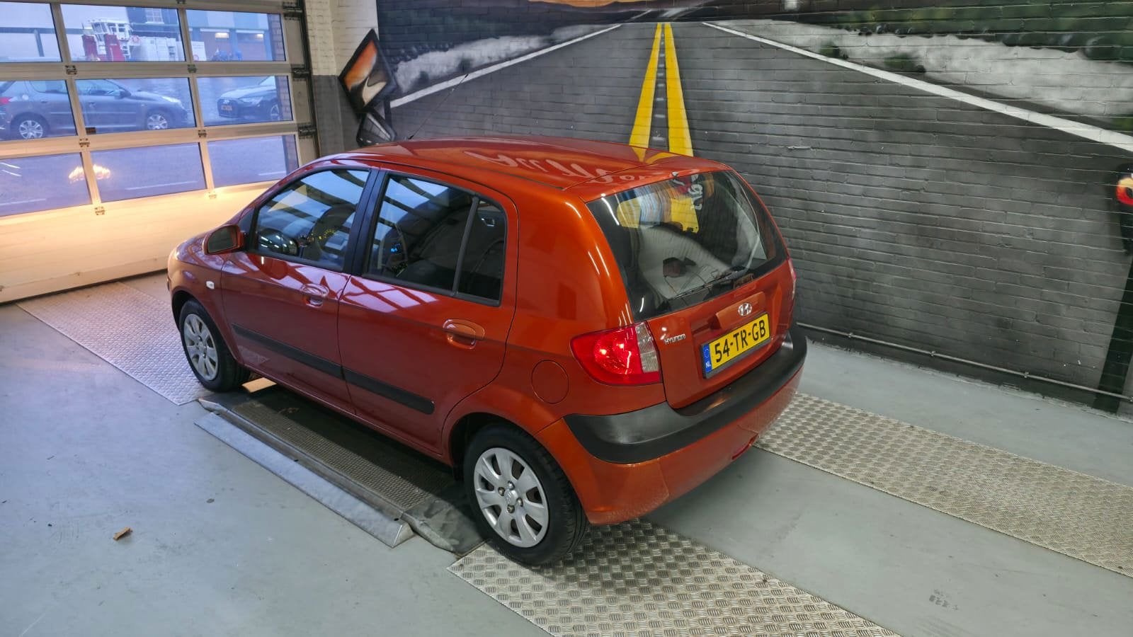 Hyundai Getz 1.4i Active Sense AIRCO / 5 DEURS, Auto's, 450 kg, 4 cilinders, Metallic lak, Origineel Nederlands