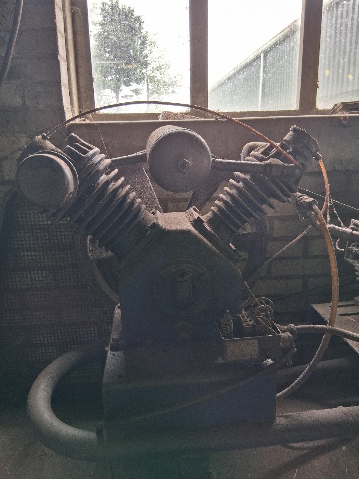 compressor 600l 250e  krone 6 elm schudder hyd 1450e, Ophalen of Verzenden, Veehouderij, Transport