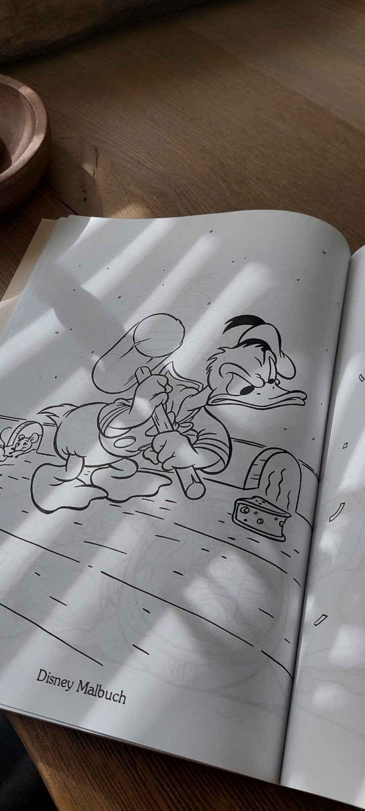WALT DISNEY'S DONALD DUCK KLEURBOEK MOOIE KLEUR-PLATEN, Ophalen of Verzenden, Donald Duck, Nieuw, Papier, Kaart of Schrift