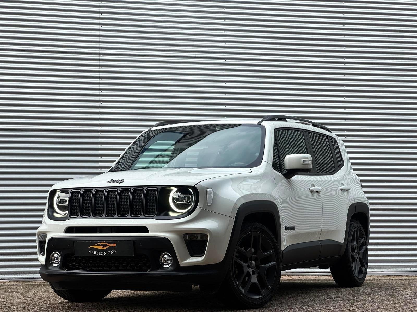 Jeep Renegade 1.3 TGDi Limited 4x2/Led/Navi/Camera/Automaat, Gebruikt, 4 cilinders, Wit, Bedrijf