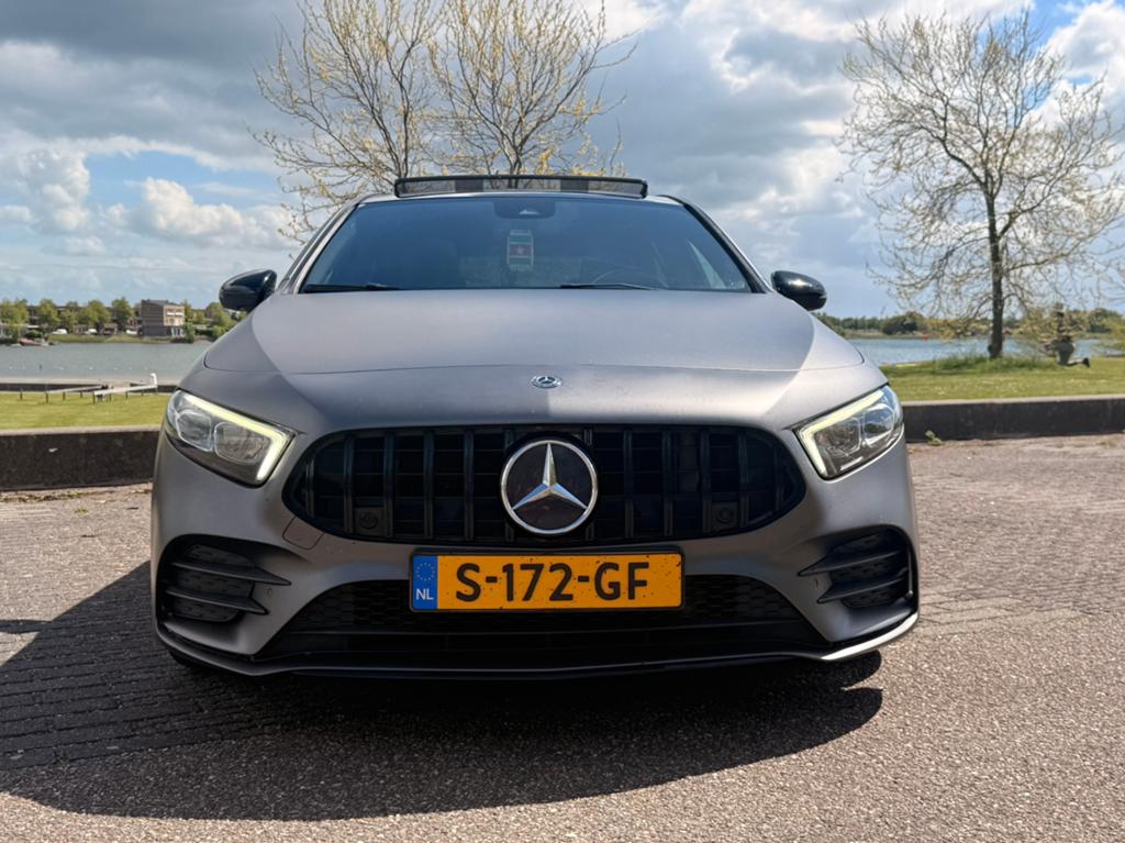 Mercedes-Benz A-Klasse A 200 163pk 7G-DCT 2018 Zwart, 4 cilinders, 75 €/maand, Particulier, 1600 kg