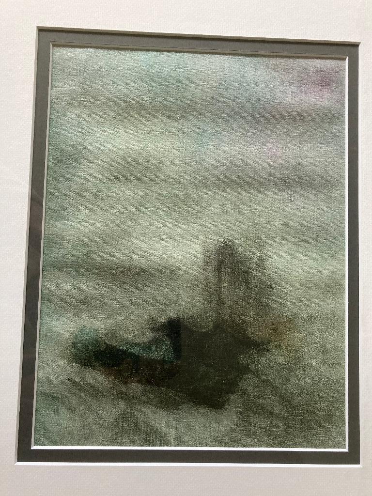 Schilderij "Landschap" An Bisiot, Ophalen of Verzenden