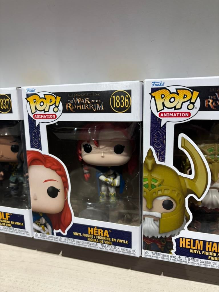 Funko Pop! LOTR War of the Rohirrim Helm Héra Wulf 1835 1837, Funko Europe, Ophalen of Verzenden, Zo goed als nieuw, 4th floor, 1 Queen Caroline St, London W6 9YN, Verenigd Koninkrijk