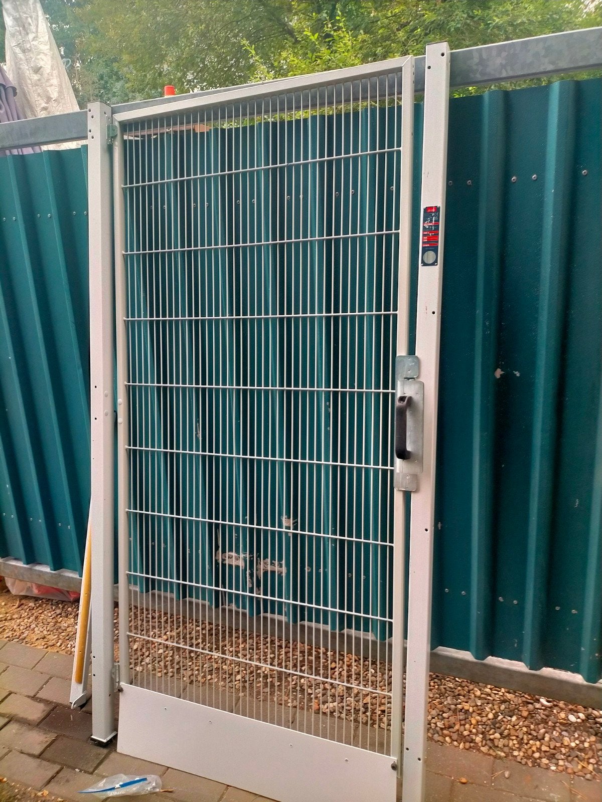 Brühl Safety Group Flex II Veiligheidsdeur, Ophalen, Zo goed als nieuw, IJzer, Tuinhek