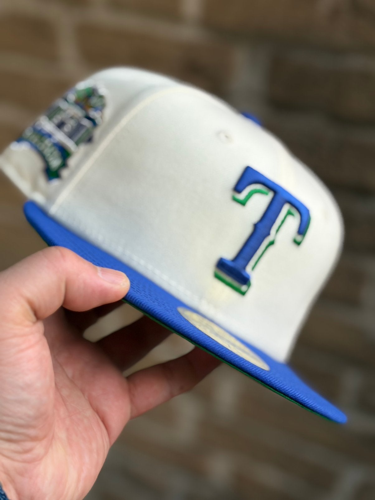 Two tone Texas Rangers maat 7 1/4, Ophalen of Verzenden, Nieuw, 58 of 59 cm (L, 7¼ of ⅜ inch), Pet
