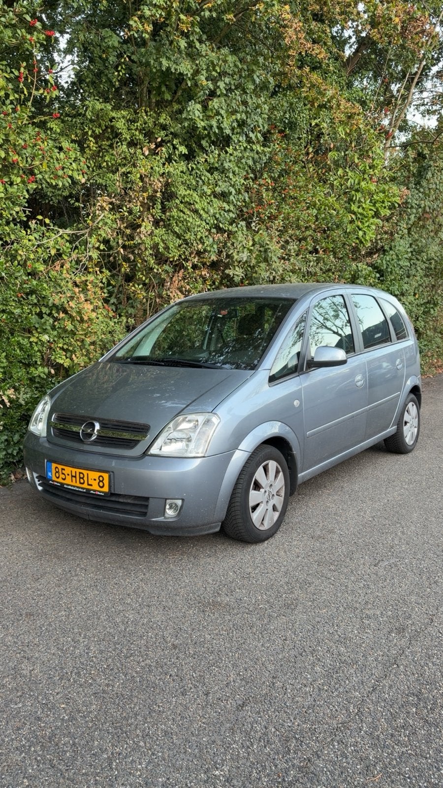 Opel Meriva 1.6 Grijs/weinig KM/nieuwe apk/nette auto, Auto's, 4 cilinders, Handgeschakeld, Meriva, 675 kg