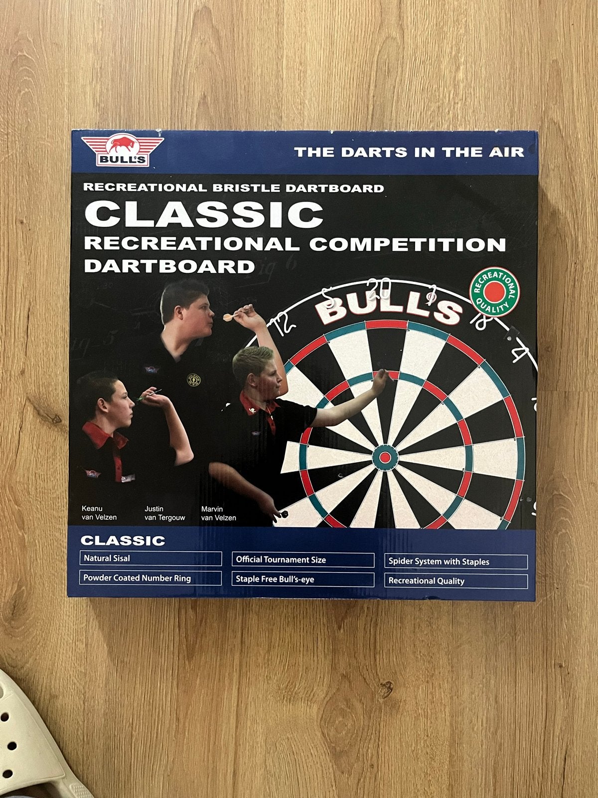 Bulls Classic Dartbord - Nieuw in doos, Sport en Fitness, Ophalen, Nieuw, Dartbord