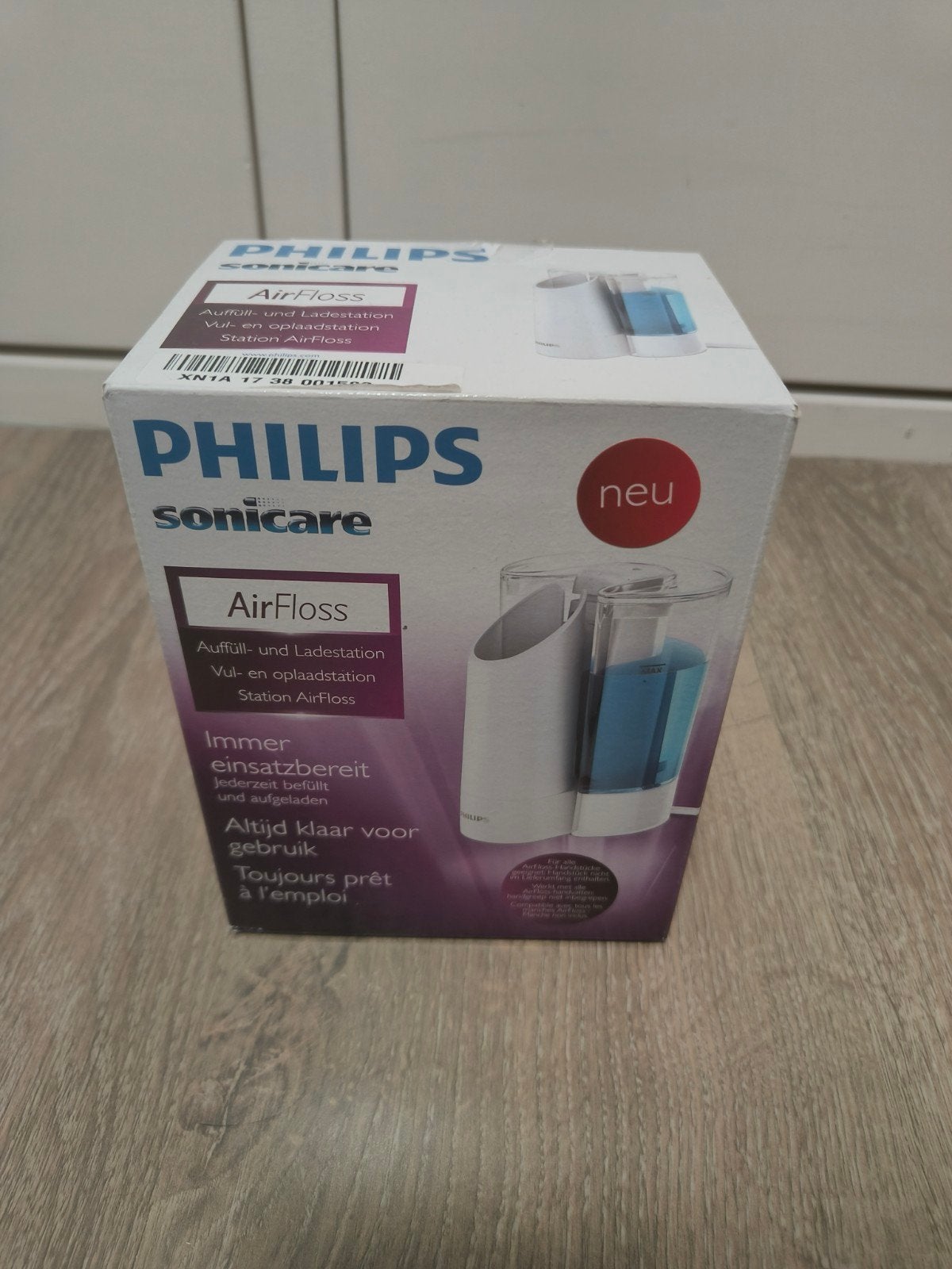 Philips Sonicare AirFloss Vul- en Oplaadstation (Nieuw), Ophalen of Verzenden, Nieuw, Mondverzorging