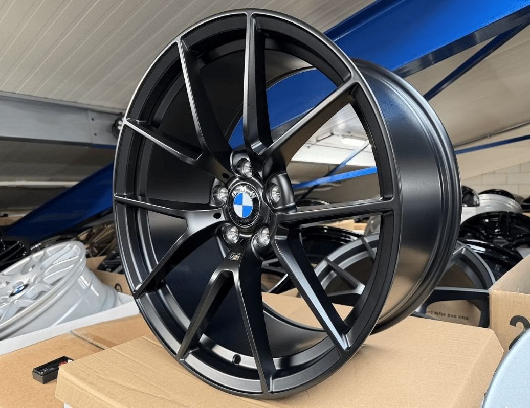 NIEUWE 18inch BMW Black 763M Style Velgen set! 5x112 G20 G30, 18 inch, -, -, Banden en Velgen
