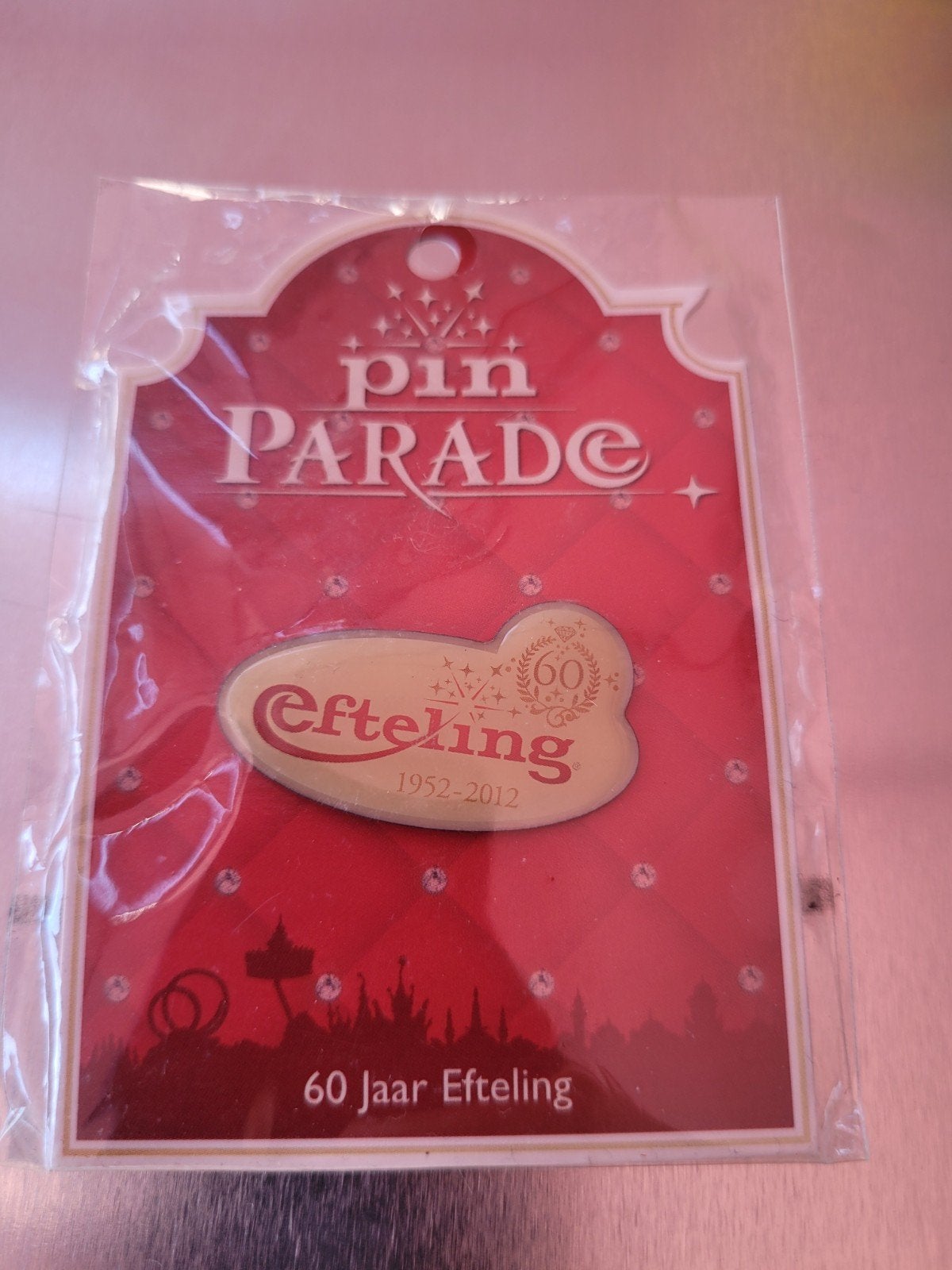 Efteling Pin Parade - 60 Jaar Efteling (2012), Ophalen of Verzenden