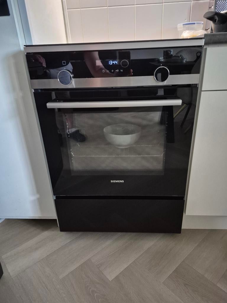Oven Siemens, Witgoed en Apparatuur, Fornuizen, Zo goed als nieuw, Gas, Vrijstaand, 85 tot 90 cm