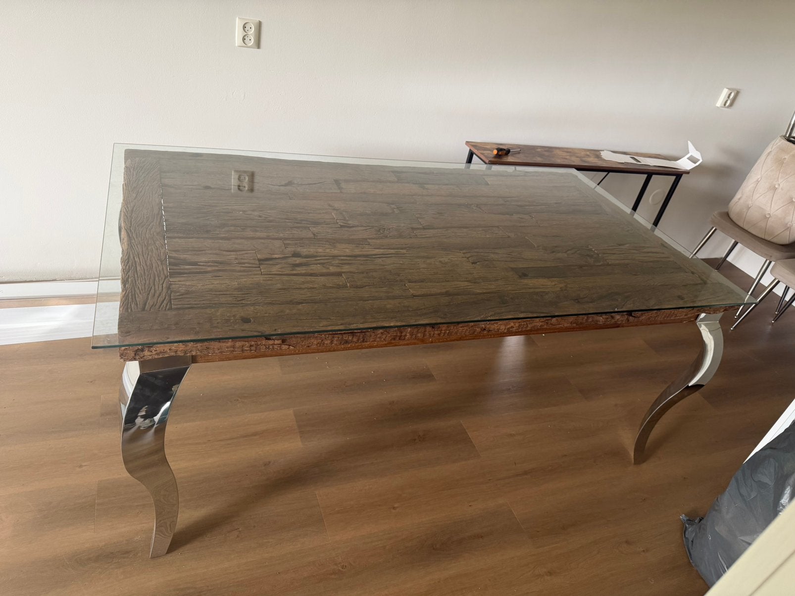 ROFRA Eetkamer tafel MOET SNEL WEG!!, Zo goed als nieuw, 150 tot 200 cm, Rechthoekig, 50 tot 100 cm