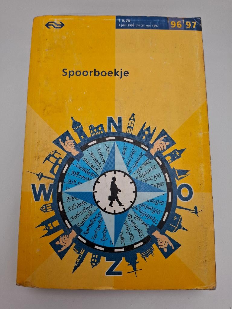 spoorboekje NS 1996-1997, Verzenden, Gebruikt, Trein, Boek of Tijdschrift