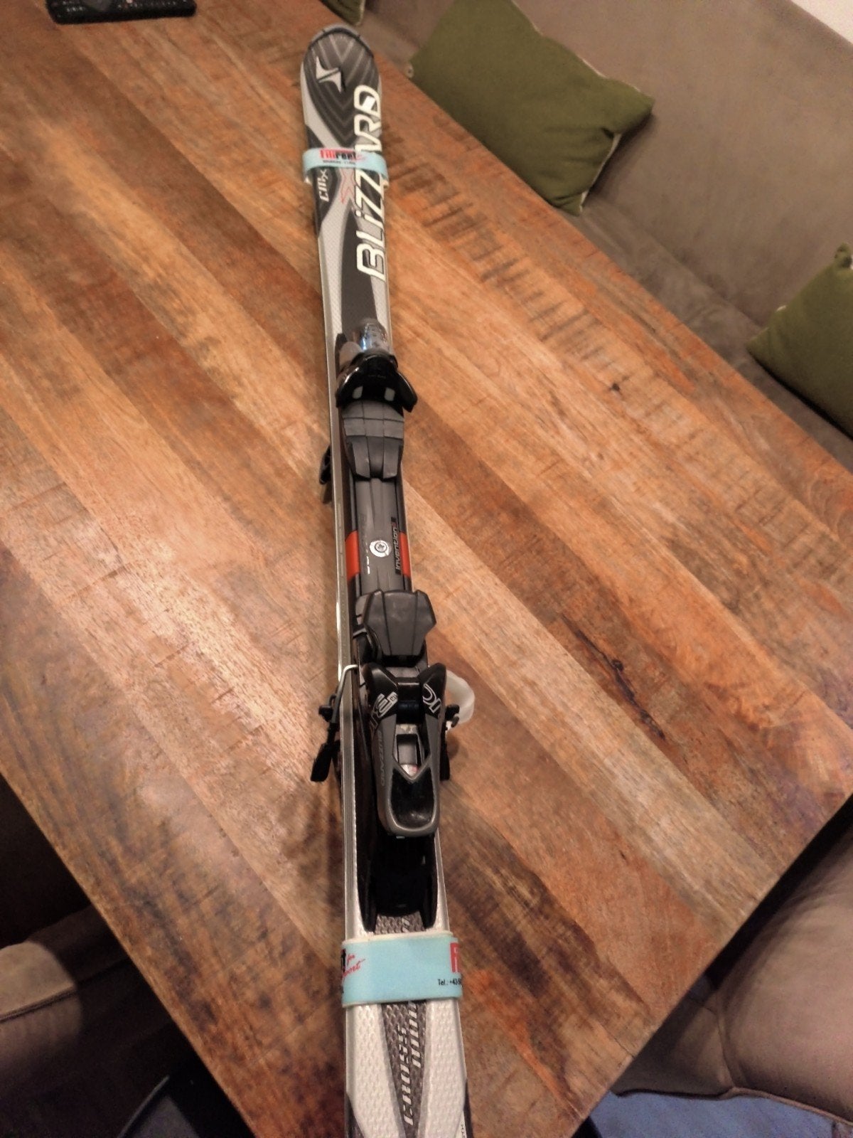 Blizzard Ski's met Tecno Pro stokken - 156 cm, Overige merken, 140 tot 160 cm, Gebruikt, Ophalen of Verzenden