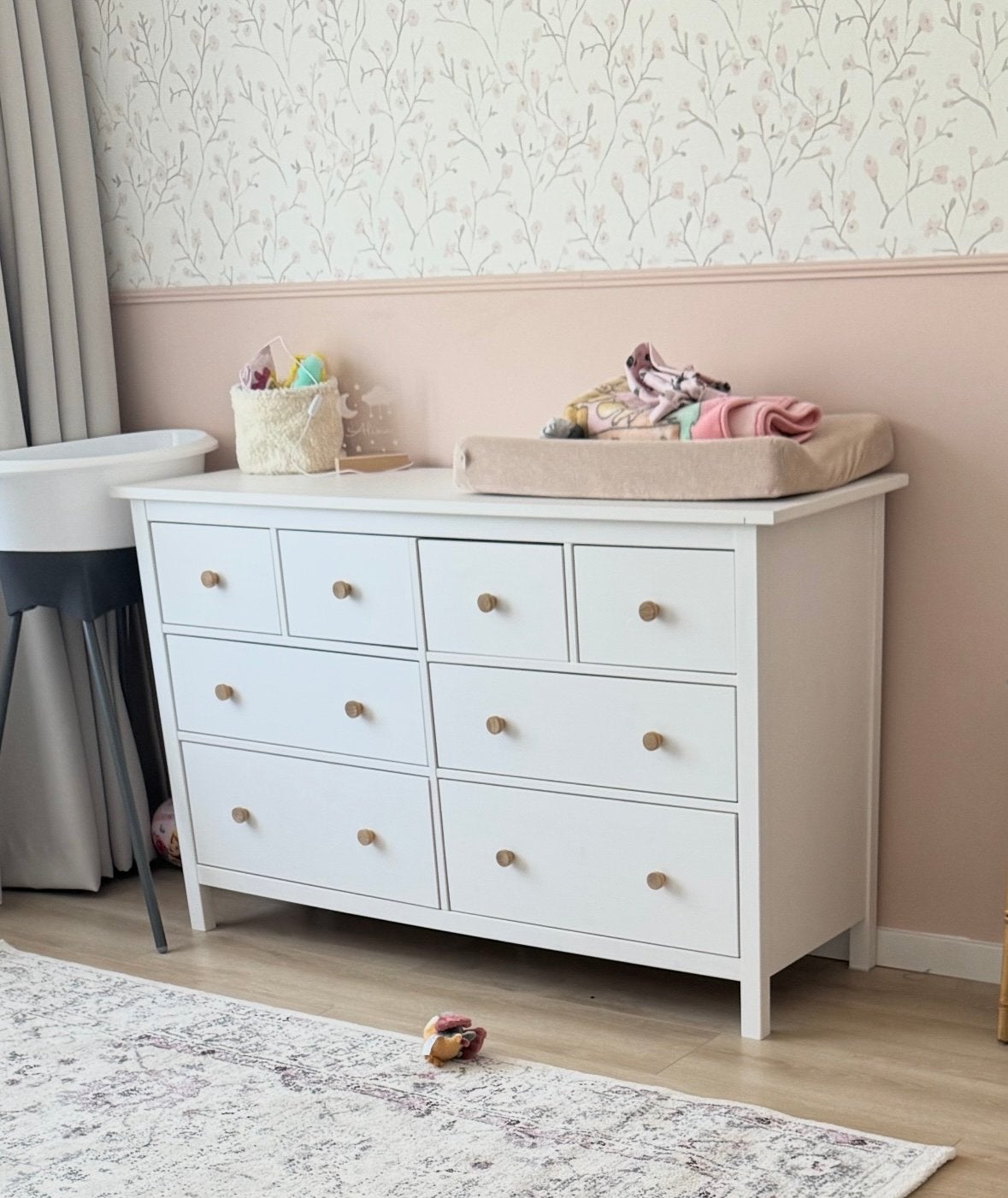 IKEA Hemnes ladekast - Ruime commode/opberger, Huis en Inrichting, Kasten | Ladekasten, Ophalen, Gebruikt, 5 laden of meer, 100 tot 150 cm
