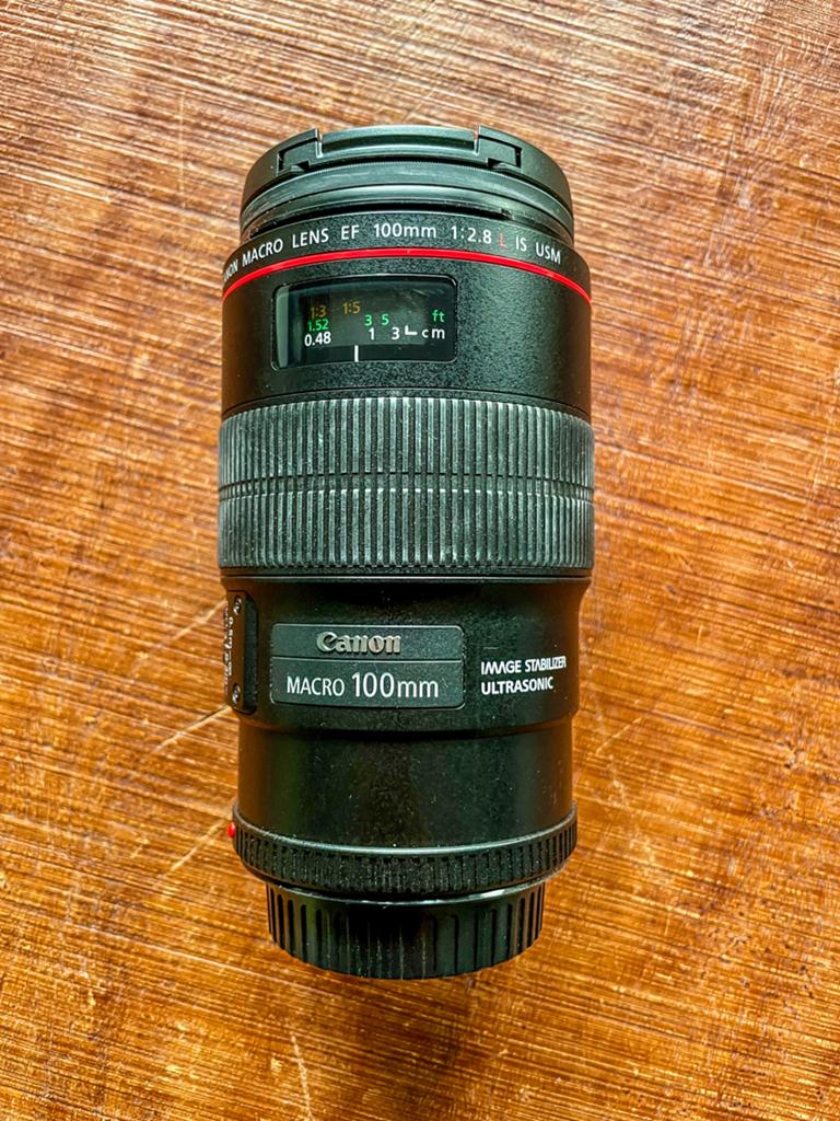 Canon macro lens EF 100mm 2.8 USM - Zo goed als nieuw, Audio, Tv en Foto, Fotografie | Lenzen en Objectieven, Ophalen, Zo goed als nieuw