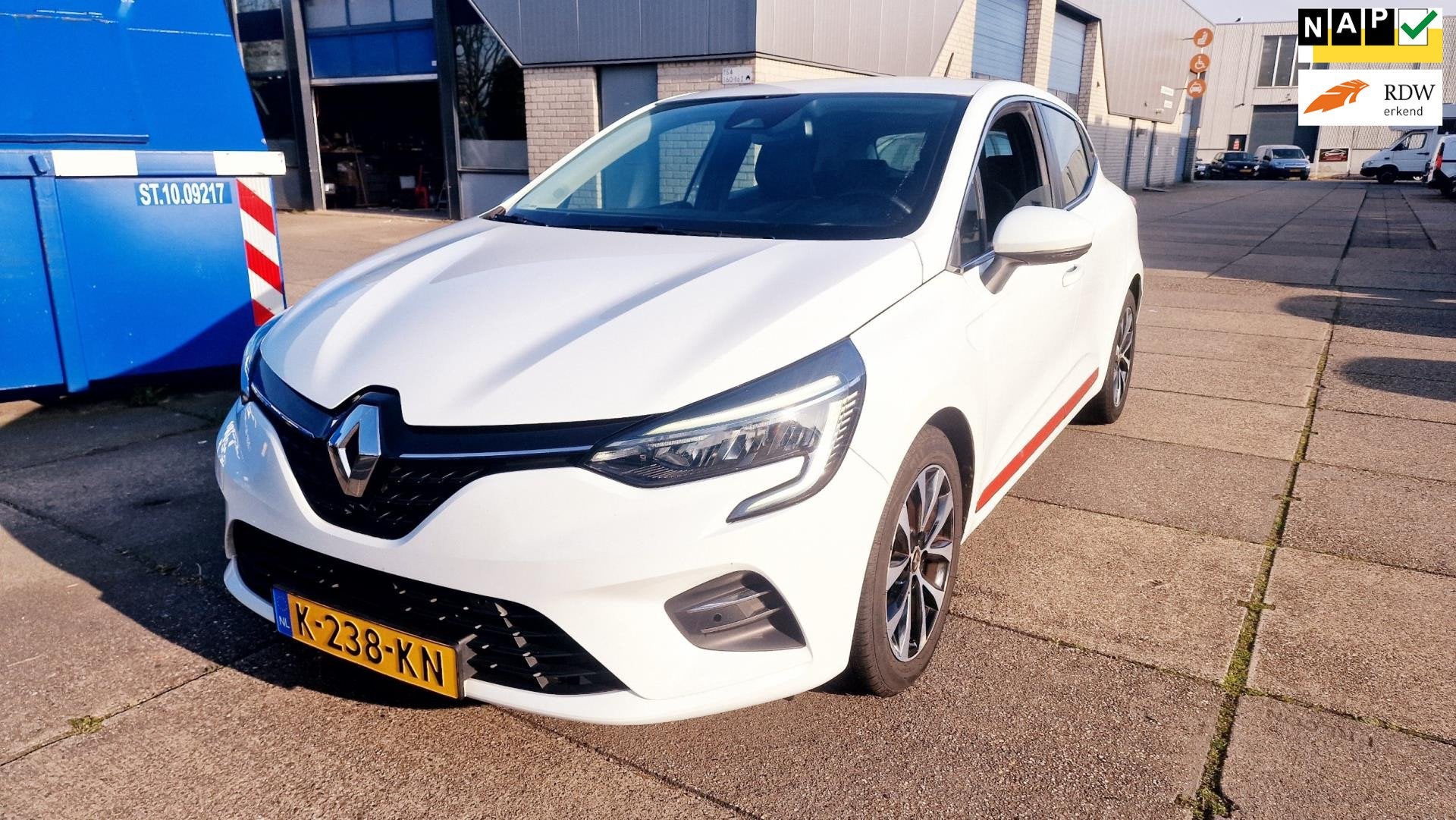 Renault Clio 1.0 TCe Bi-Fuel Intens 1e eigenaar aico Navigat, Dealer onderhouden, Gebruikt, Bedrijf, 3 cilinders