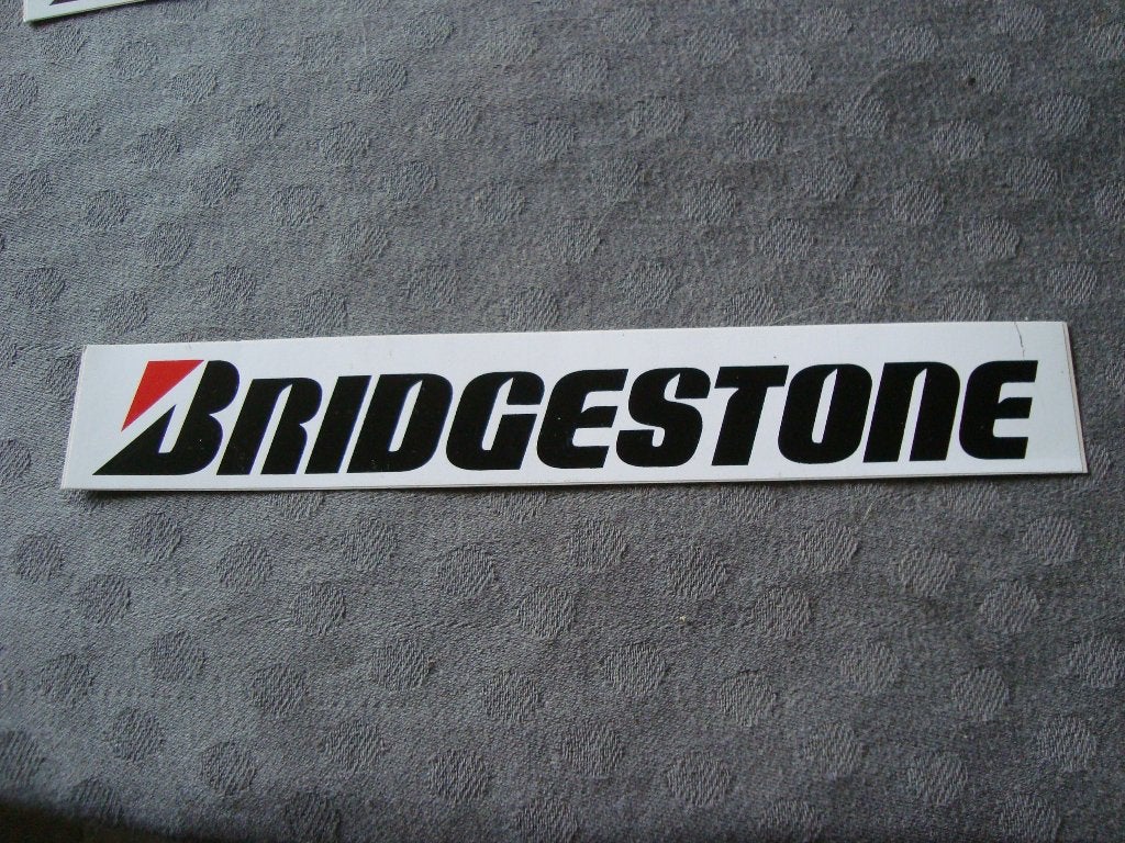 Bridgestone sticker, Verzamelen, Ophalen of Verzenden, Nieuw, Auto's