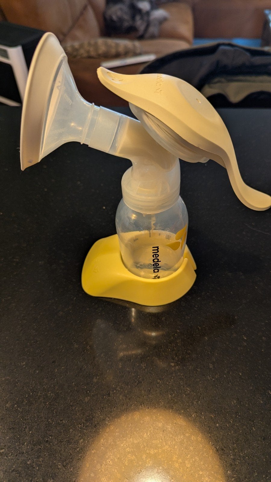 Medela Harmony handkolf met accessoires, Gebruikt, Medela, Borstkolf, Ophalen of Verzenden