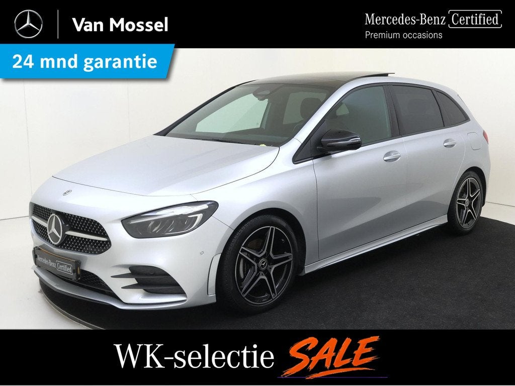 Mercedes-Benz B-klasse 200 AMG Line, Auto's, Mercedes-Benz, 745 kg, Stof, Gebruikt, 4 cilinders