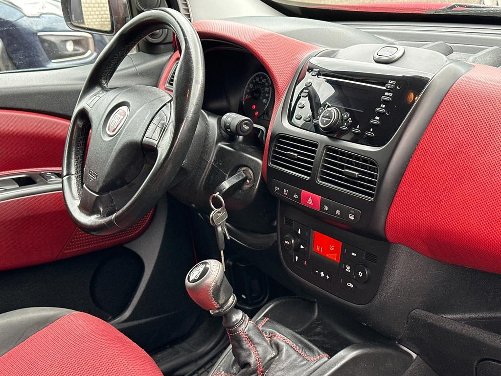 Fiat Doblò 1.4 Emotion 7pers | Airco | Nieuw apk | Cruise, Auto's, Voorwielaandrijving, Gebruikt, Doblo, 7 stoelen