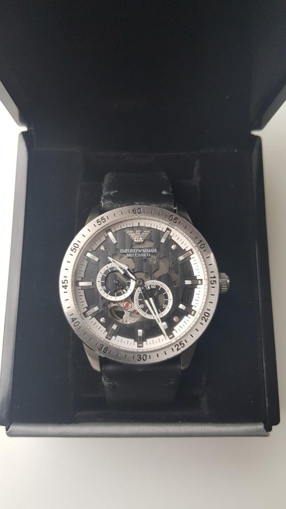 Armani AR60051 Automaat Horloge - Zonder Batterij, Overige merken, Staal, Polshorloge, Ophalen of Verzenden