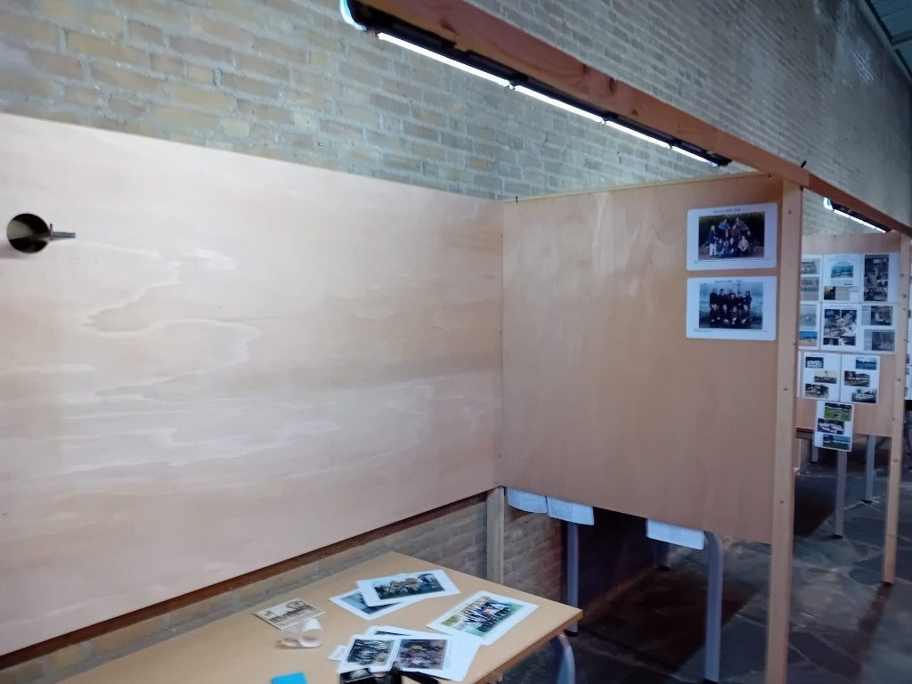 Complete tentoonstellingspanelen / expositieborden, Ophalen, Zo goed als nieuw